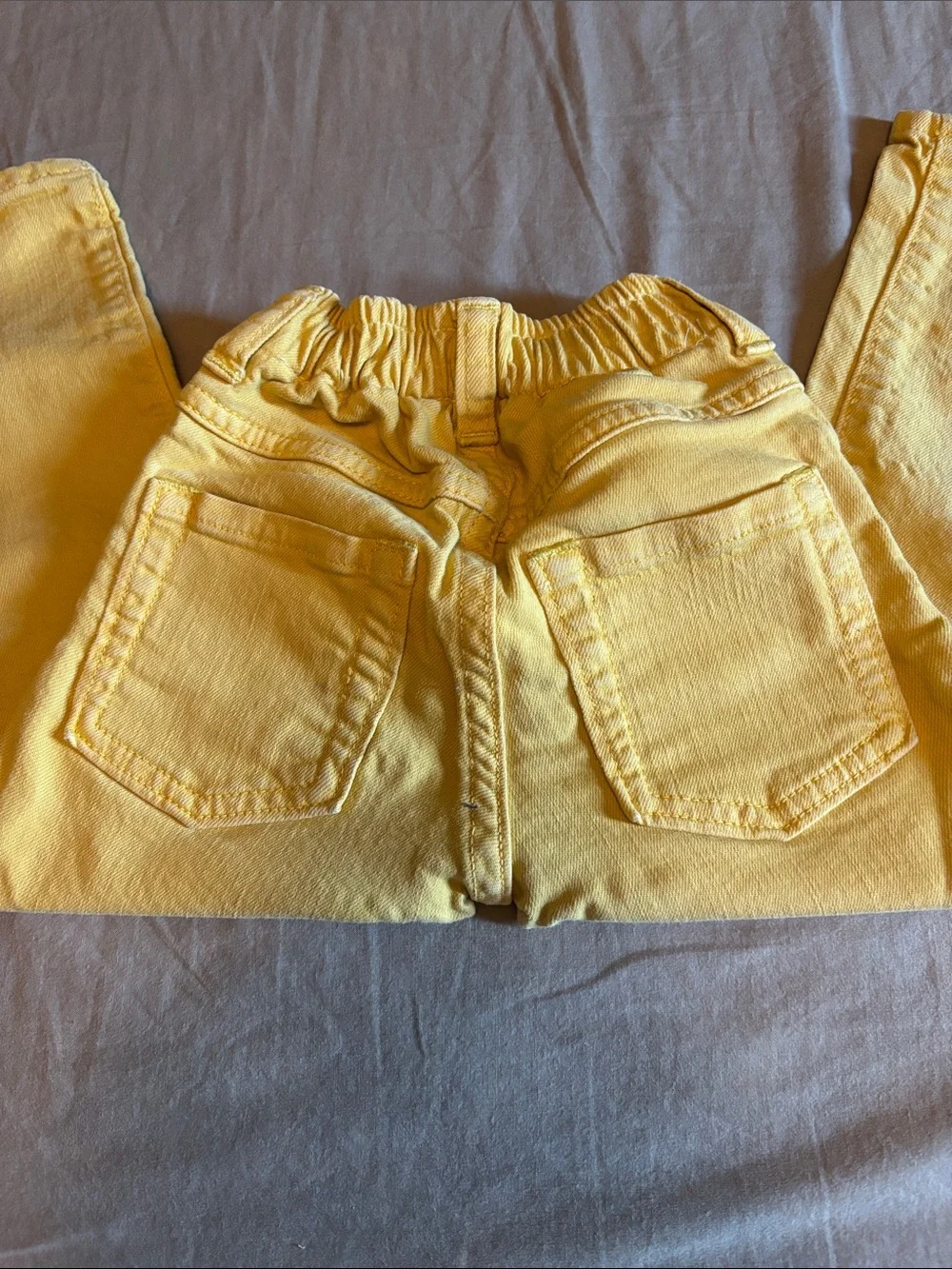Gymboree Kids Yellow Stretch Denim Jeans
